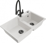 Graniidist k&ouml;&ouml;givalamu Mexen Tomas segisti ja sifooniga, valge/must