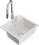 Graniidist k&ouml;&ouml;givalamu Mexen Milo segisti ja sifooniga, valge/kroom