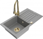 Graniidist k&ouml;&ouml;givalamu Mexen Pablo segisti ja sifooniga, hall/kuldne