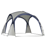Paviljon-t&uuml;&uuml;pne telk 6-8 inimesele, kaitse p&auml;ikese ja kerge vihma eest, 3,5 x 3,5 x 2,22 m, kreemjas valge