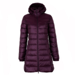 (8xL-lilla)NewBang Plus 8XL 7XL Naiste mantlid, pikk talvem&uuml;ts, eemaldatav sulejope Ultrakerge sulejope Naiste kapuutsiga naiste soe mantel, 8XL