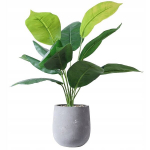 KUNSTILISED TAIMED REALISTILISES TEINES 45cm HORISONTALISED LILLED KODUKOHALE