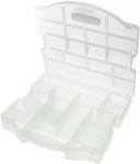 Curver hoiukast sektsioonidega, 26.4x26.7x7.1 cm