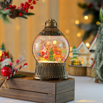 J&otilde;ulukaunistus Latern lumetormi efektiga 22,5 cm