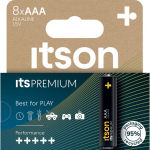 itson itsPREMIUM patarei Alkaline LR03IPR/8HH