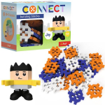 Konstruktorikomplekt Connect 35 osa, v&auml;rviline