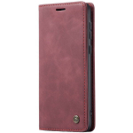 &bdquo;CaseMe&ldquo; Retro tahke kaaned - burgundia (Galaxy A55)