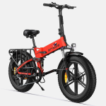 Kokkupandav elektrijalgratas Engwe Engine X, punane