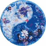 Maalimine numbrite j&auml;rgi &uuml;mmargune - Energy of life 40cm - Sinu hobi