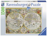 Ravensburger pusle 1500 tk Vanaaja maakaart