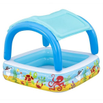 T&auml;ispuhutav lastebassein Bestway katusega, 147x147x122 cm, sinine