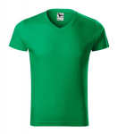 Slim Fit V-neck T-s&auml;rk meestele
