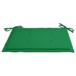 vidaXL aiatooli istmepadjad 4 tk roheline 40 x 40 x 3 cm