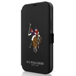 Telefoni &uuml;mbris U.S. Polo sobib iPhone 12 mini, must, 38