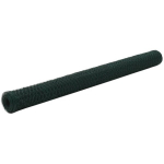kanade traataed, teras PVC kattega, 25 x 1,5 m, roheline, vidaXL