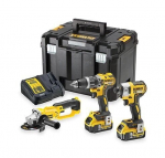 18V Combo akuga DCK383P2T, 18V / 5,0Ah, DeWalt