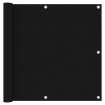 vidaXL r&otilde;dusirm, must, 90 x 300 cm, oxford-kangas