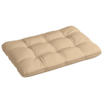 vidaXL euroalustest diivani padi, beež 120 x 80 x 10 cm
