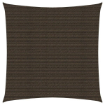 vidaXL p&auml;ikesepuri 160 g/m&sup2; pruun 2,5 x 2,5 m HDPE