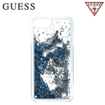 Arva GUHCP7GLUQBL iPhone 6/7/8 /SE 2020 / SE 2022 sinine/sinine v&auml;rvi Liquid Glitter Party &uuml;mbris