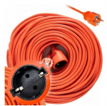 &Otilde;nnelikud inimesed pikendusjuhe maandumisega, 50 meetrit, 2500 W.