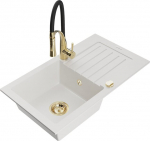 Graniidist k&ouml;&ouml;givalamu Mexen Pablo koos segisti ja sifooniga, White+Black/Gold
