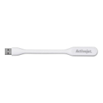 Activejet laualamp USB 5 V valge lugemislamp arvutitele