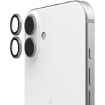 Evelatus Apple iPhone 16 / 16 Plus Kaamera Objektiivi Kaitsja Armor Valge