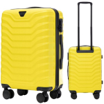 Wings Kollane Kabiini Pagas 4-rattalise ABS-materjali Tugeva Kestaga 55.5cm