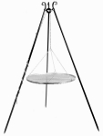 CookKing roostevabast terasest restiga statiiv, 200 cm x 50 cm
