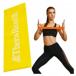 Thera-band kollane n&otilde;rga takistusega treeningkumm 7,6x20,5 cm
