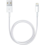[&Uuml;hildub iPhone XSMAX-XR-XS-X-8PLUS-8-7PLUS-7-6PLUS-6-5-SE] USB Laadimiskaabel Valge 1 Meeter [Phonillico&reg;]