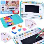 &Otilde;ppekomplekt 3in1 LCD tahvel + kaardid inglise keele &otilde;ppimiseks TA0113