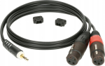 Klotz Ay8 0100 mini Trs / 2xxlrf kaabel, 1 m