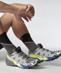 Meeste trail-jooksujalatsid Salomon Speedcross 6, hall/roheline