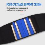 Suure suurusega seljatugi naistele ja meestele - S kuni 6XL lisatoe rihmade ja kompressiooniga. , S