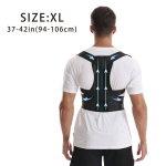 Reguleeritav r&uuml;hihooldaja meestele ja naistele t&auml;ielik seljatugi. , XL