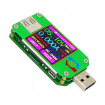 Um24 usb 2.0 1,44-tolline v&auml;rviline voltmeeter ampermeeter pinge voolu tester