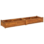 taimelava，taimekast，&otilde;iepott 200 x 50 x 25 cm akaatsiapuu CFE35621