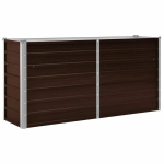 aia taimelava，taimekast，&otilde;iepott pruun 160 x 40 x 77 cm tsingitud teras CFE86414