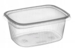 Ristk&uuml;likukujulised plastikkonteinerid kaantega + kaaned 300ml Reuse 100tk