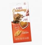 Catit kreemjas maius kassidele kanaga, 4x10 g