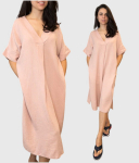 Naiste kleit Muslin, roosa