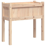 jalgadega aia taimekast，&otilde;iepott，lillepott, 70 x 31 x 70 cm, m&auml;nnipuit CFE17113