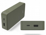 Powerbank Hama Color 20 Powerpack 20000 Mah, roheline