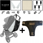 Vankri v&otilde;rkkiik turvav&ouml;&ouml;dega Beige