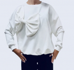 Naiste kampsun, Fancy Brand, valge, L/XL