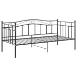 diivanvoodi raam, must, metall, 90 x 200 cm CFE489583