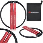 Professionaalne h&uuml;ppen&ouml;&ouml;r sportlastele Unbroken Speed Rope Sr-u2 punane