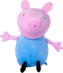 Simba 109261003 Peppa Pig pehme George 31 cm standardvarustuses pehme m&auml;nguasi, pehme m&auml;nguasi alates esimestest elukuudest, sinine, valge